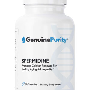 GenuinePurity™ Spermidine 8mg | Autophagy & Longevity | 60 Capsules
