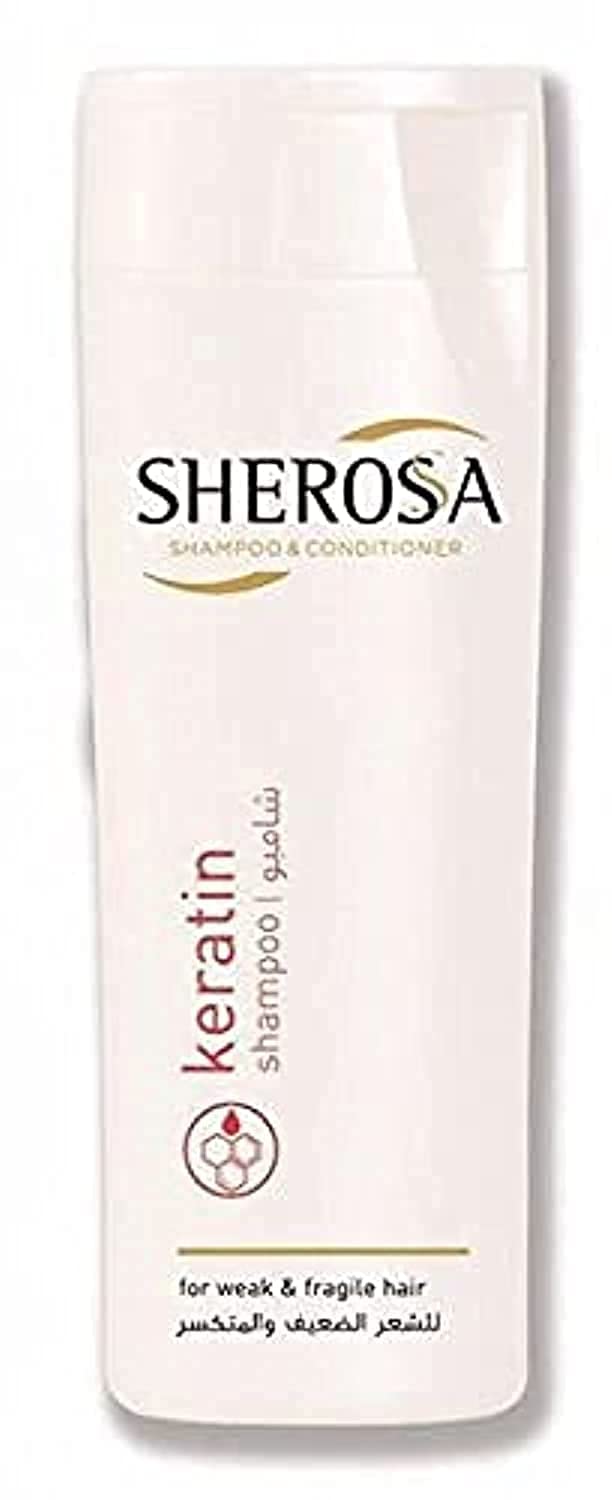 شيروزا شامبو وبلسم كيراتين للشعر الضعيف 190 ml