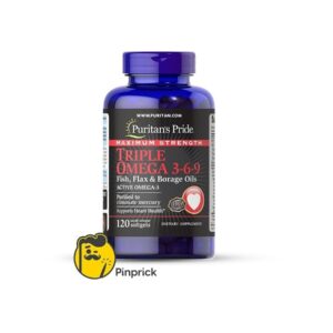 تريبل أوميجا 3-6-9 TRIPLE OMEGA - كبسولة جيلاتينة 120 | PURITAN’S PRIDE® 🇺🇸