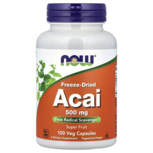 Now Food Acai Servings 100 capsules
