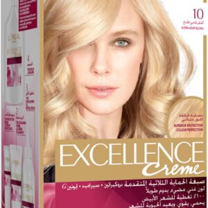 لورياال باريس إكسلانس كريم صبغة شعر بيبي بلوند طبيعي 10 50 ml