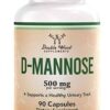 DOUBLE WOOD SUPPLEMENTS D Mannose Supplement 500mg 90 capsules