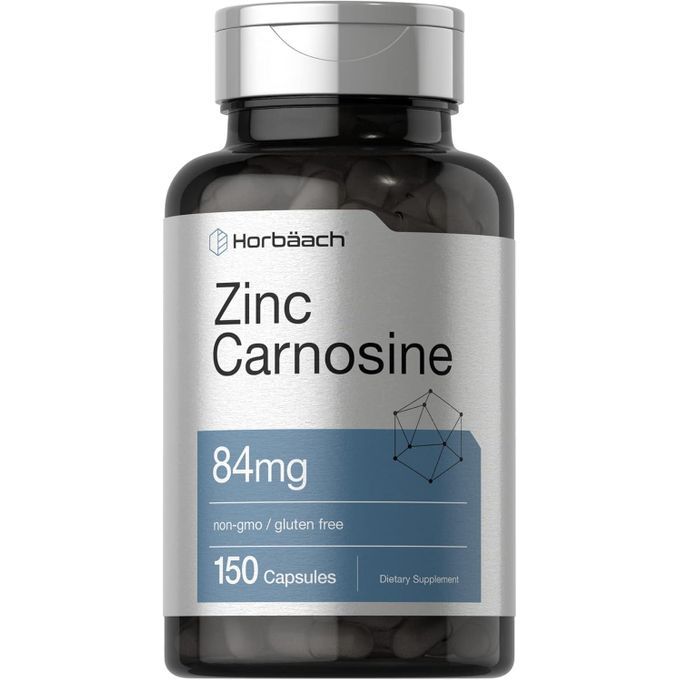 Premium Vital Zinc Carnosine 84mg - 150 Capsules - with Practical Pill Box - Gastro-Stability Rhythm Matrix - Mucosal Bio-Shield - Non-GMO - High Bio-Integrity Formula