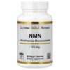 CALIFORNIA GOLD NUTRITION NMN Nicotinamide Mononucleotide, 175 mg, 60 Vegetarian Capsules